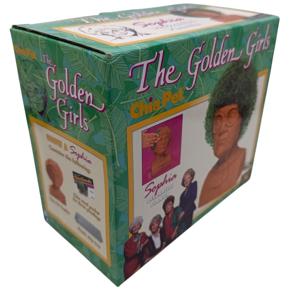 Chia‎ Pet Sophia The Golden Girls Decorative Planter New Sealed Box